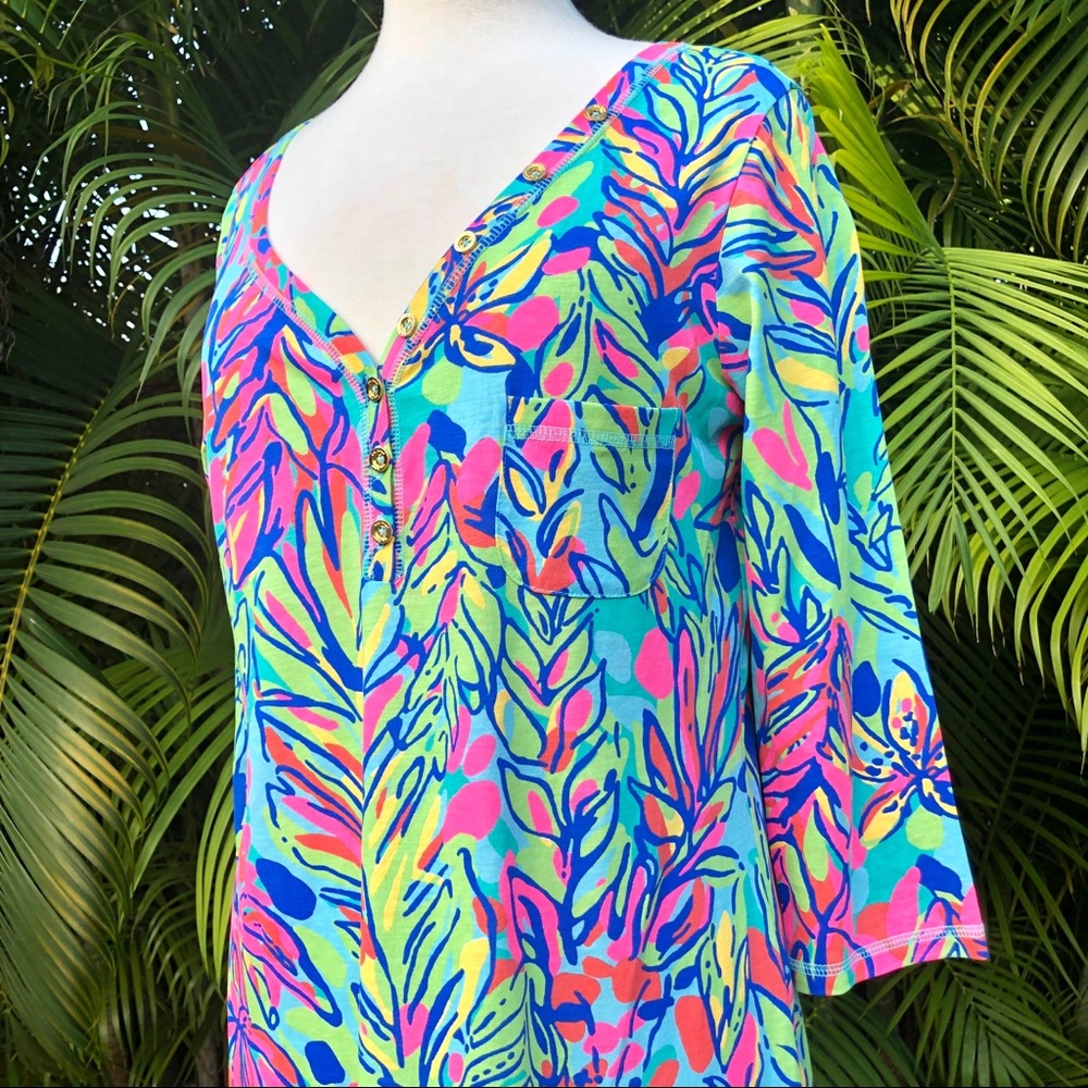 SOLD ON❌post Lilly Pulitzer palmetto dress - Picture 2 of 6